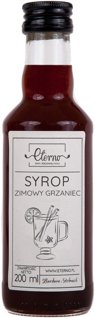ETERNO Syrop zimowy grzaniec 200ml