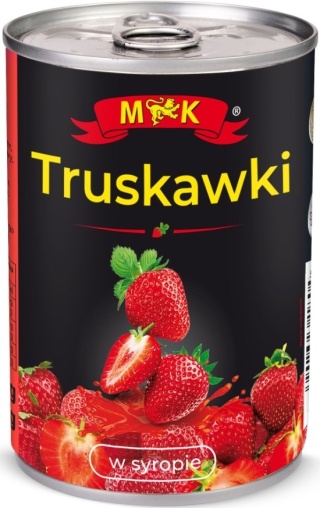 MK TRUSKAWKI W SYROPIE 400G