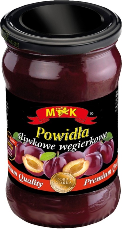 MK POWIDŁA ŚLIWKOWE WĘGIERKOWE 350G