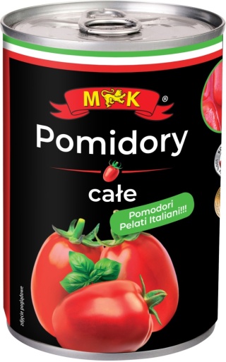 MK POMIDORY CAŁE 400G EO