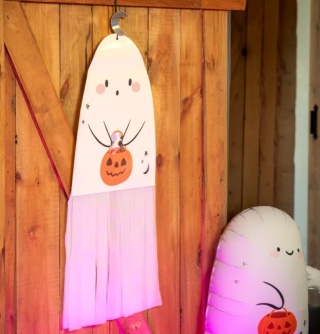 PartyPal Dekoracja na drzwi Duszek Spooky Friends DIY