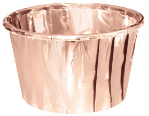 PartyPal Foremki do babeczek rose gold 20szt.