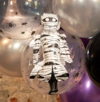 PartyPal Balony foliowe Halloween Spooky Friends 5szt