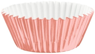 PartyPal Papilotki do muffinek rose gold 100szt.