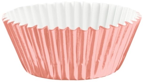 PartyPal Papilotki do muffinek rose gold 100szt.