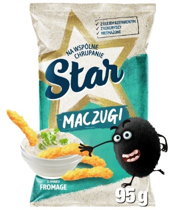 STAR Chrupki kukurydziane Maczugi Fromage 95G