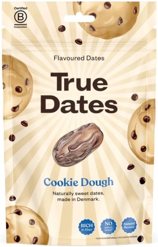 True Dates Daktyle o smaku ciasta na ciasteczka bez dodatku cukru 100 g