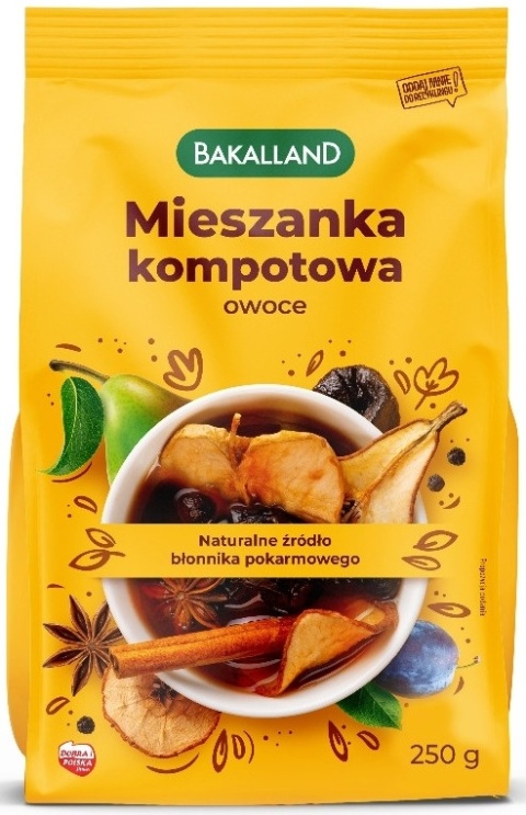 BAKALLAND Mieszanka kompotowa 250g