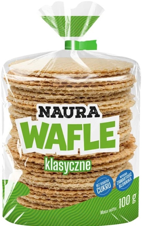 NAURA Wafle klasyczne 100 g